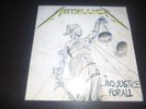 METALLICA AND JUSTICE FOR ALL ORIGINAL JAPAN VINYL RELEASE 25AP 5178-9 M-