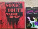 Sonic Youth Rather Ripped Vinyl LP SEALED plus SIGNED THURSTON MOORE SONIC LIFE