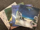 4 YES VINYL ALBUMS INCL.TALES FROM TOPOGRAPHIC OCEANS - GOOD CONDITION CG B22