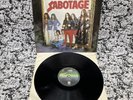 BLACK SABBATH - Sabotage 12” VINYL LP 1975 WWA Vertigo UFO Label German Import