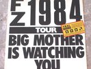 Frank Zappa Big Mother Is Watching You 1984 Tour LP Vinyl NM-  Nice ROOM-101