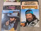 9 Country Western Outlaw Records Vinyl Cash Coe Kristofferson Nelson Haggard LPs