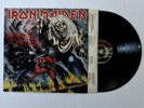 Iron Maiden LP Number of the Beast EMI HARVEST ORIG US EX/VG+ metal