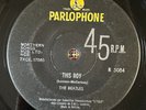 THE BEATLES - This Boy / I Want To Hold Your Hand - BOLIVIA PRESS 7