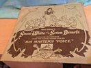 HMV Snow White and the seven dwarfs fold out cover and (3) 10