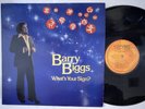 BARRY BIGGS What's Your Sign DYNAMIC Soul Cover + Reggae LP HEAR