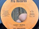 RARE North Carolina Funk Breaks 45 THE PRECISIONS Funky People PRO Funky Soul*