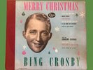 Vintage Bing Crosby Merry Christmas 1945 78 RPM Record Set DECCA A-550 SET OF 4