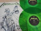 Metallica ...And Justice For All Green Vinyl Record - BLCKND007R-1W