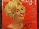 Doris Day signed Wonderful Day album LP vinyl animal league