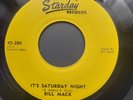BILL MACK It's Saturday Night STARDAY 280 Rockabilly  45 original press 1957