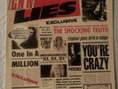 Guns N Roses GNR Lies  Colored Vinyl w/ Nude Insert Unplayed