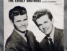 HEAR IT 50's 45 rpm record w/PS Everly Brothers 