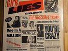 Guns N Roses Lies Lp Vinyl OG 1988 1st Press RARE UNCENSORED Wife Beater VG/VG