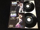 ELVIS PRESLEY 45 (2) PB-11165 MY WAY/AMERICA/AMERICA THE BEAUTIFUL BOTH VERSIONS