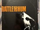U2 Rattle and Hum Double Vinyl LP 1988 VG+ Black