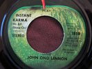Beatles-Rel. 45 John Lennon Instant Karma Apple 1970 Error First Pressing, NM