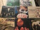 Outlaws (8) Vinyl Lp Records EYE OF THE STORM HIGH TIDES PLAYIN TO WIN HOMBRES