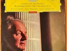 WILHELM KEMPFF Beethoven Piano Cto 5  DGG RED STEREO 1962 TULIPS LP RARE  NM-