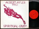ALBERT AYLER TRIO Spiritual Unity LP ESP DISK ESP-1002 US 1965 MONO EAR VG+