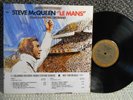 Le Mans Michael Legrand vg+ / m- promo LP Soundtrack - Steve McQueen