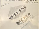 SIGNED David Allan Coe - Nothing Sacred - VG+/NM 1979 Outlaw Country D.A.C.
