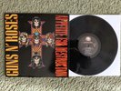 Guns N' Roses -Appetite For Destruction -EX+/EX 1987 Hard Rock Geffen Sleeve 1ST