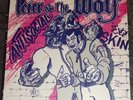 PETER AND THE WOLF ANTISOCIAL Oi Skin LTD BLUE+POSTER Business Blitz Vengeance