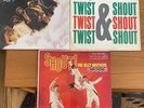 The Isley Brothers 3 LPs: Shout  1959; Twist & Shout 1962 & The Heat Is On 1975