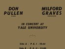 Milford Graves / Don Pullen 'In Concert At Yale University' LP