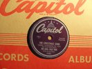 NAT KING COLE TRIO - Christmas Song - 1948 Capitol Records 78 - FREE US SHIPPING