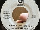 RARE Crossover Northern Soul 45 NATURAL FOUR I Thought You We’re Mine ABC WLP EX