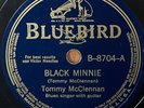 TOMMY McCLENNAN - Black Minnie / Drop Down Mama BLUEBIRD COUNTRY BLUES 78 RARE