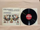 Stravinsky Les Noces Symphony of Psalms. Ansermet. London record cs 6219. BB.