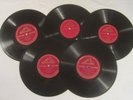 Five ALMA GLUCK 78's -- LAND OF SKY BLUE WATER, Will-o-the-Wisp -- PATENTS LABEL