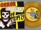 The Misfits - Horror Business Plan9 PL 1009 1979 Danzig Yellow Vinyl w/Insert