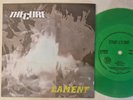 THE CURE - LAMENT 1981 FLEXIPOP LABEL GREEN  FLEXI