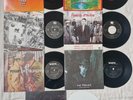 THE POGUES SINGLES X 7  IRISH ROVER YEAH BROWN EYES DIRTY OLD TOWN WHITE VINYL