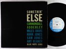 Cannonball Adderley - Somethin' Else LP - Blue Note Mono DG RVG Ear 47 W 63rd