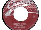 FORTUNES: my baby is fine / believe in me  CHECKER Orig 45 RPM Great Girl Group