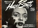 HAZEL SCOTT - Relaxed Piano Moods -DEBUT- Autograph Signed JAZZ LP Max Roach '85