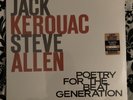 NEW Jack Kerouac Poetry for the Beat Generation CLEAR vinyl LP #/1000 Limited