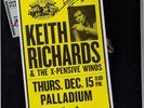 KEITH RICHARDS and THE X-PENSIVE WINOS Live at The Hollywood Palladium Signed