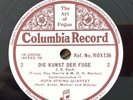 J. S. Bach Die Kunst der Fuge (Art of Fugue) 10X78rpm Roth String Quartet Signed