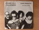 Richard Hell & The Voidoids Blank Generation (Stereo)/(Mono) Promo PS Punk