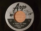 Clarence Henry (Frogman) It Won't Be Long/I Found A Home R&B 1957 Argo
