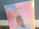Taylor Swift - Lover 2019 Pink/Blue SIGNED COA - Vinyl Record LP Album Pop