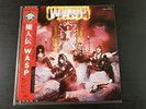 W.A.S.P.  FIRST WASP ,JAPAN LP 1ST PRESS OBI ECS-81671, 1984 VG+