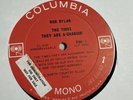 Bob Dylan The Times Are A Changin Lp Promo Sticker / Mono 2 Eye RECORD