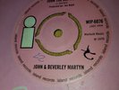 EX UK ISLAND 45 - JOHN AND BEVERLEY MARTYN - JOHN THE BAPTIST